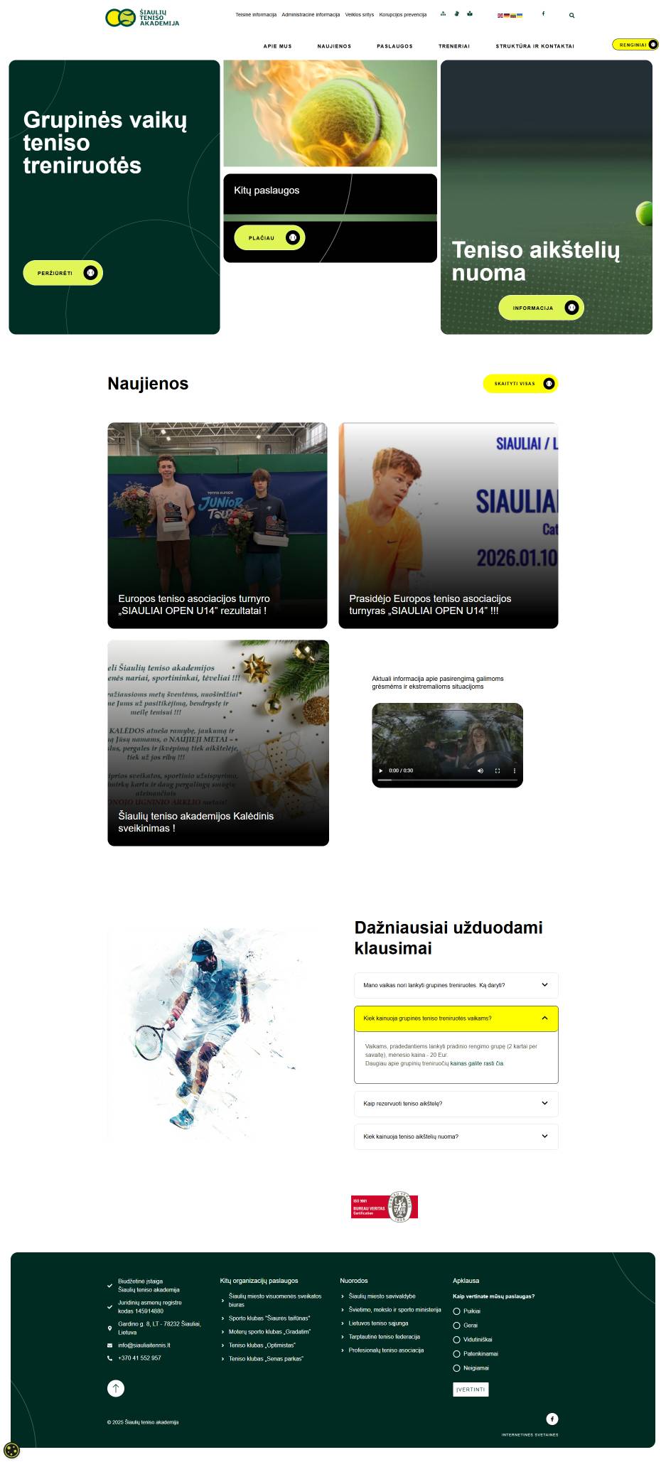 Accademia di Tennis di Šiauliai